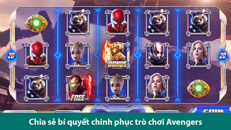 Khám phá cách chơi và bí quyết chiến thắng trò chơi Avengers lôi cuốn